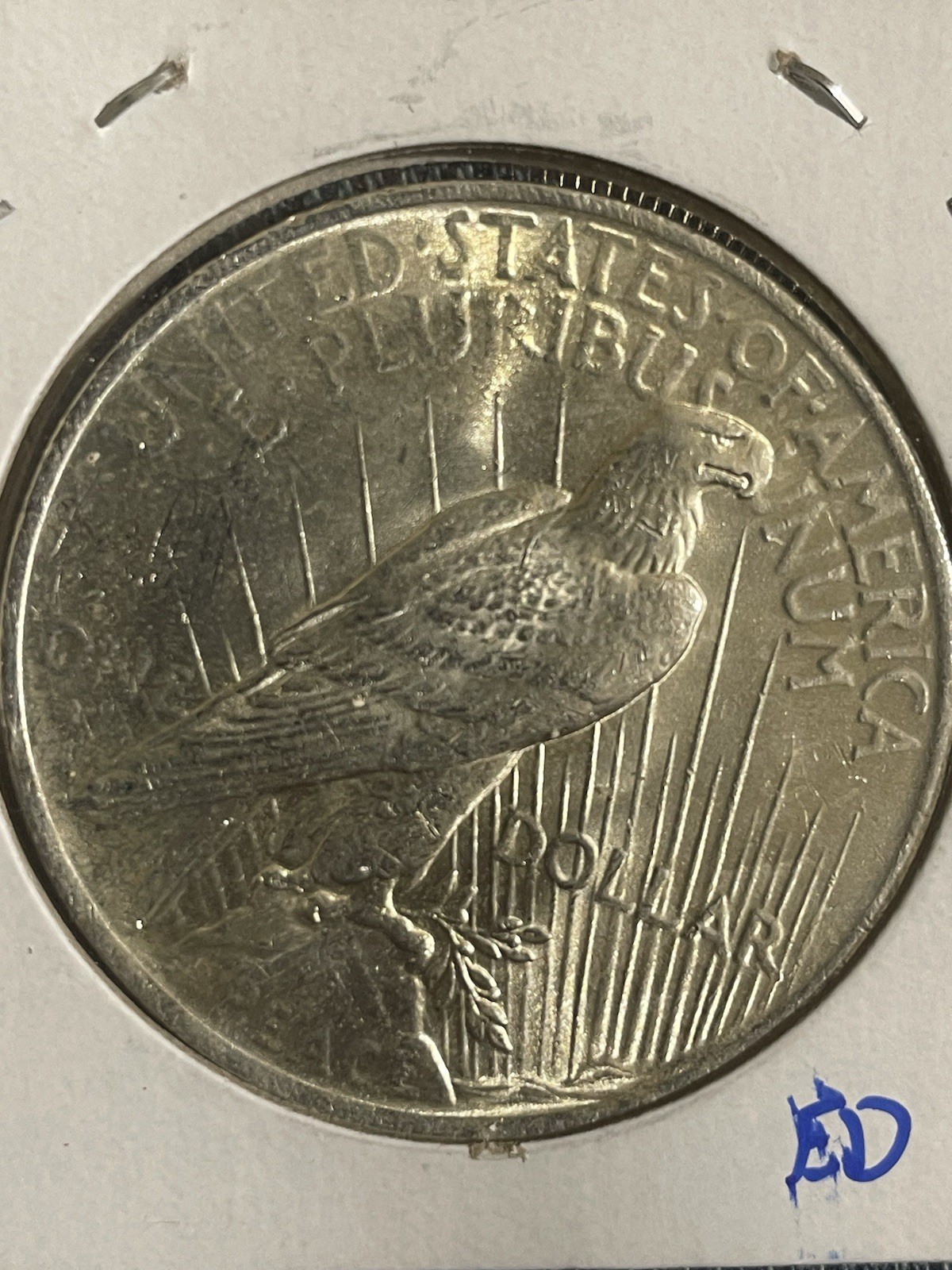 1923 US Peace Silver Dollar $1 Nice Gem Unc. Silver