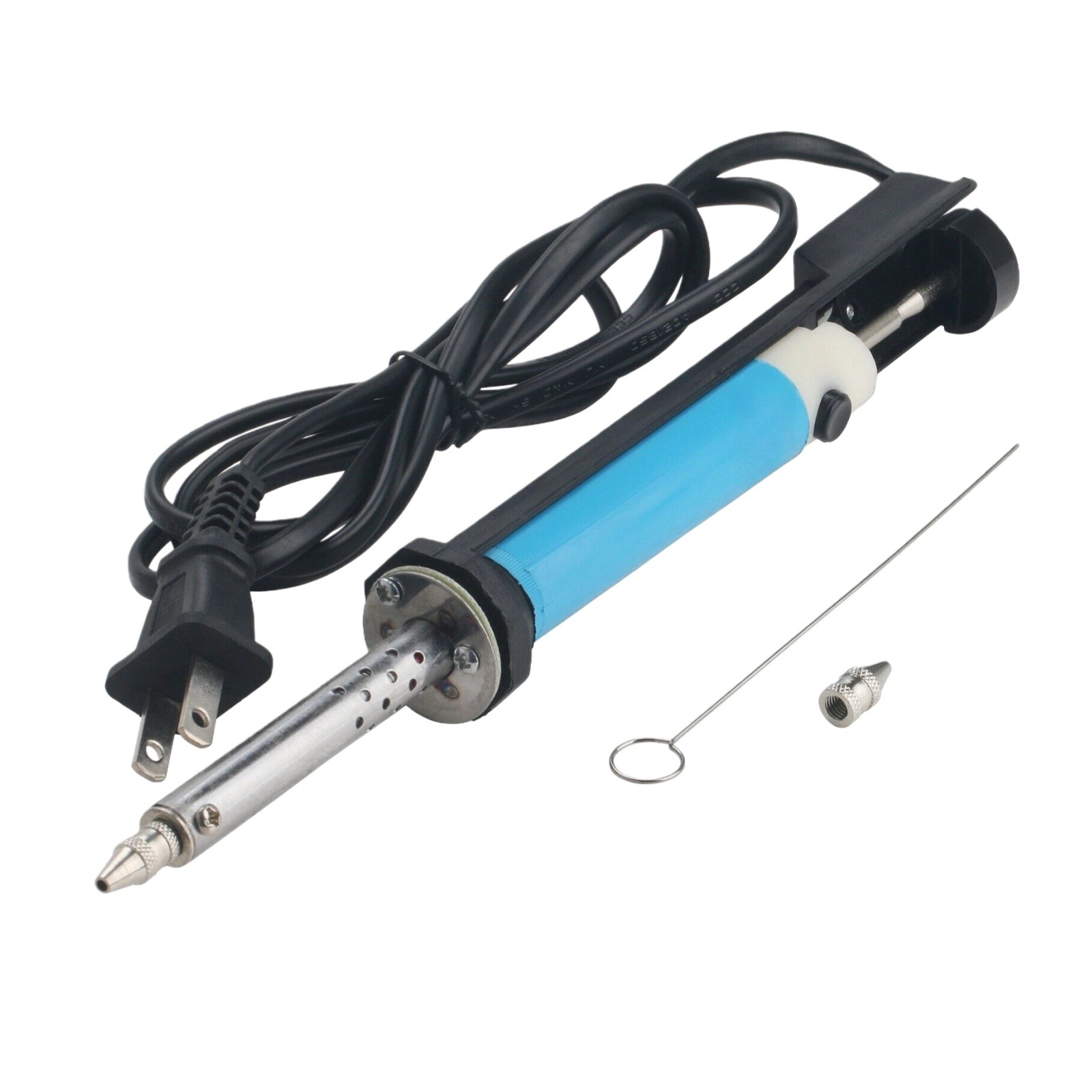 Desoldering Suction Pump Electric 30W Tool with Multiple Tip Sizes for PCB Work