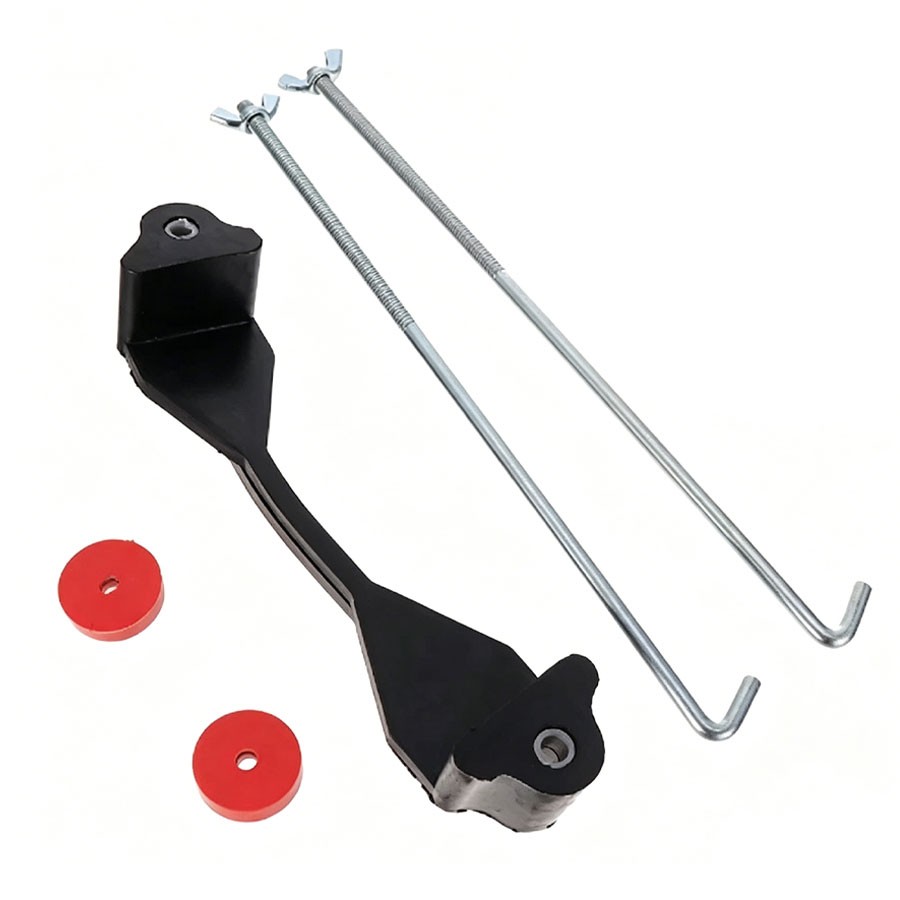 SUV Car Rubber Battery Hold Down Clamp Holder Tie Down Bracket Hold Down Bracket