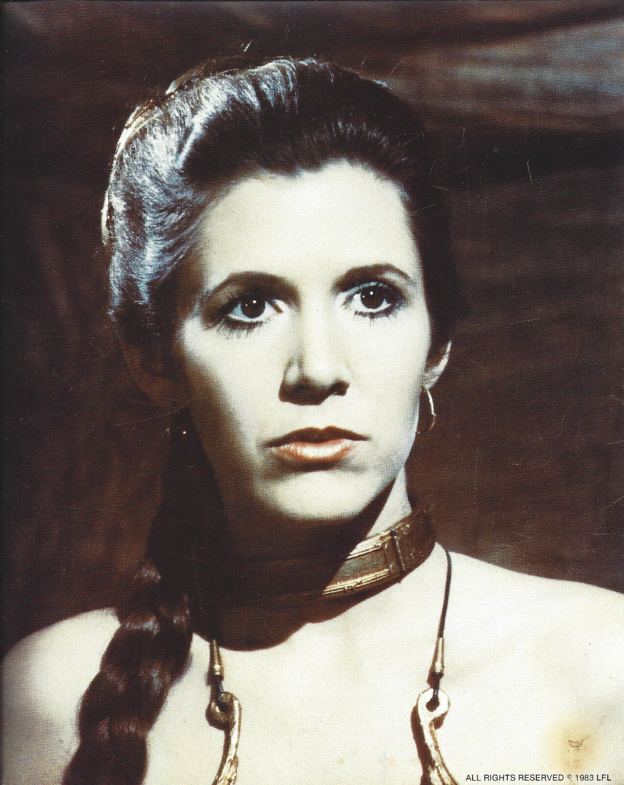 Licensed 8x10 Photo Princess Leia Star Wars Fanclub Bantha Tracks Lucasfilm