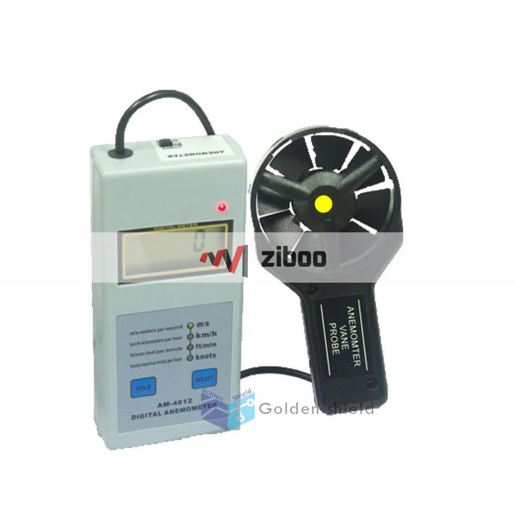 AM-4812 Digital Multifunctional Anemometer AM4812 Portable 0.4"Anemometer✦Kd