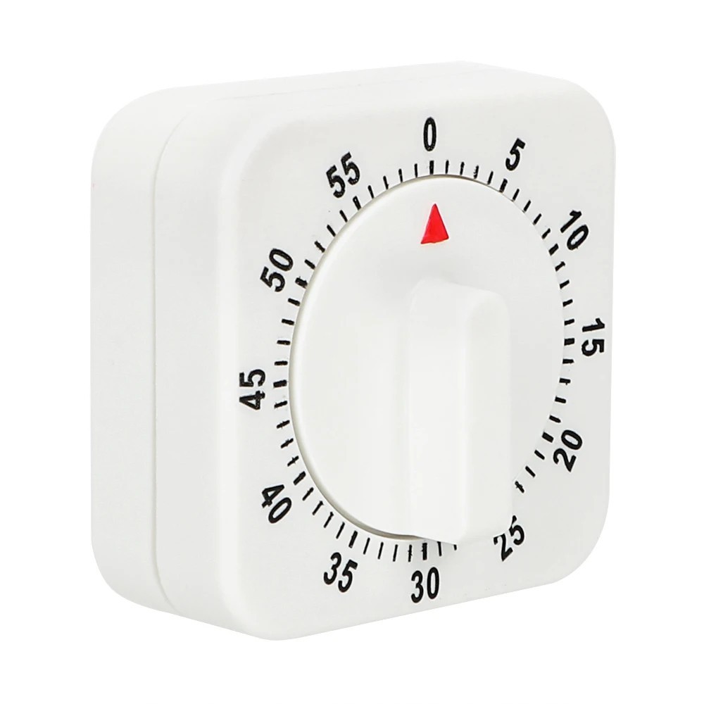 Mechanical Kitchen Timer 60Minute Click Alarm Egg Timer For Cooking Baking Study