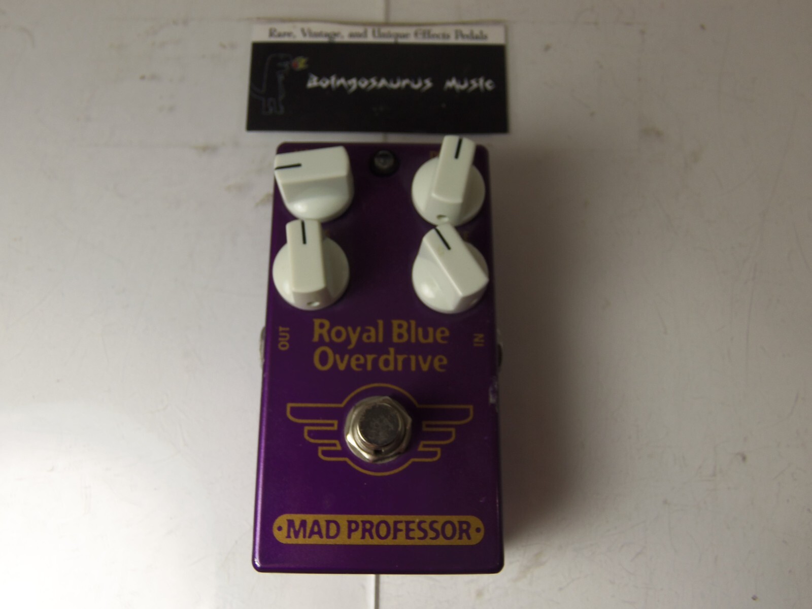 Mad Professor Royal Blue Overdrive OD Effects Pedal Free USA S&H