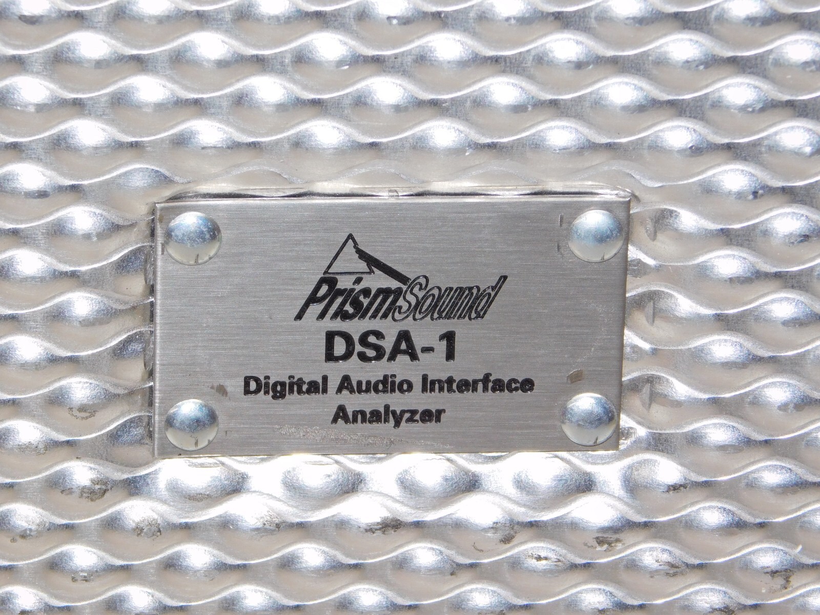 PrismSound DSA-1 Digital Audio Interface AES/EBU Signal Analyzer Generator UK