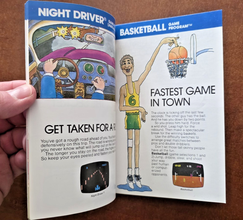 1980 Atari Video Computer System Catalog Excellent Condition