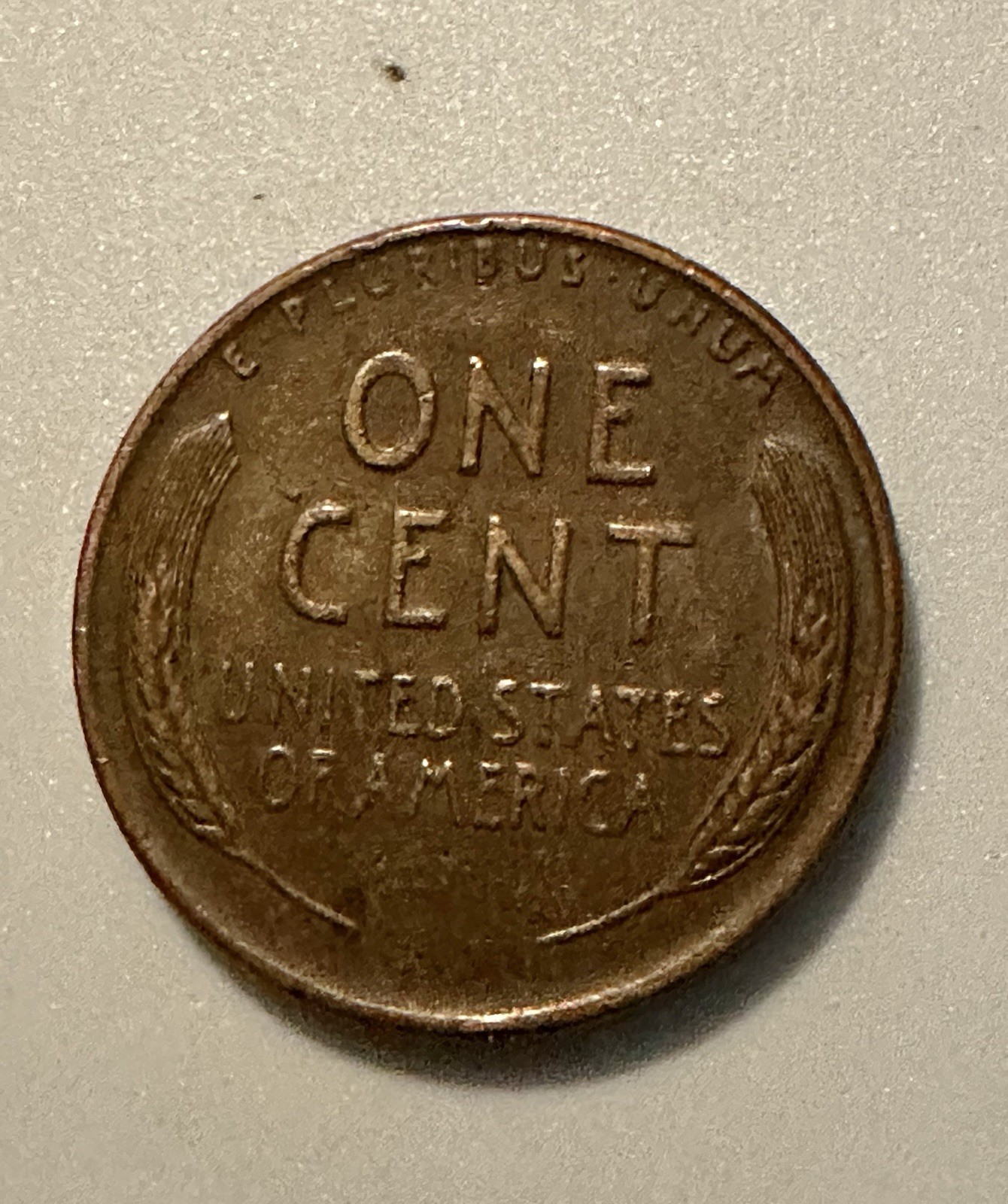 1944 Lincoln Wheat Cent Strike-Through Error Coin (24FB)