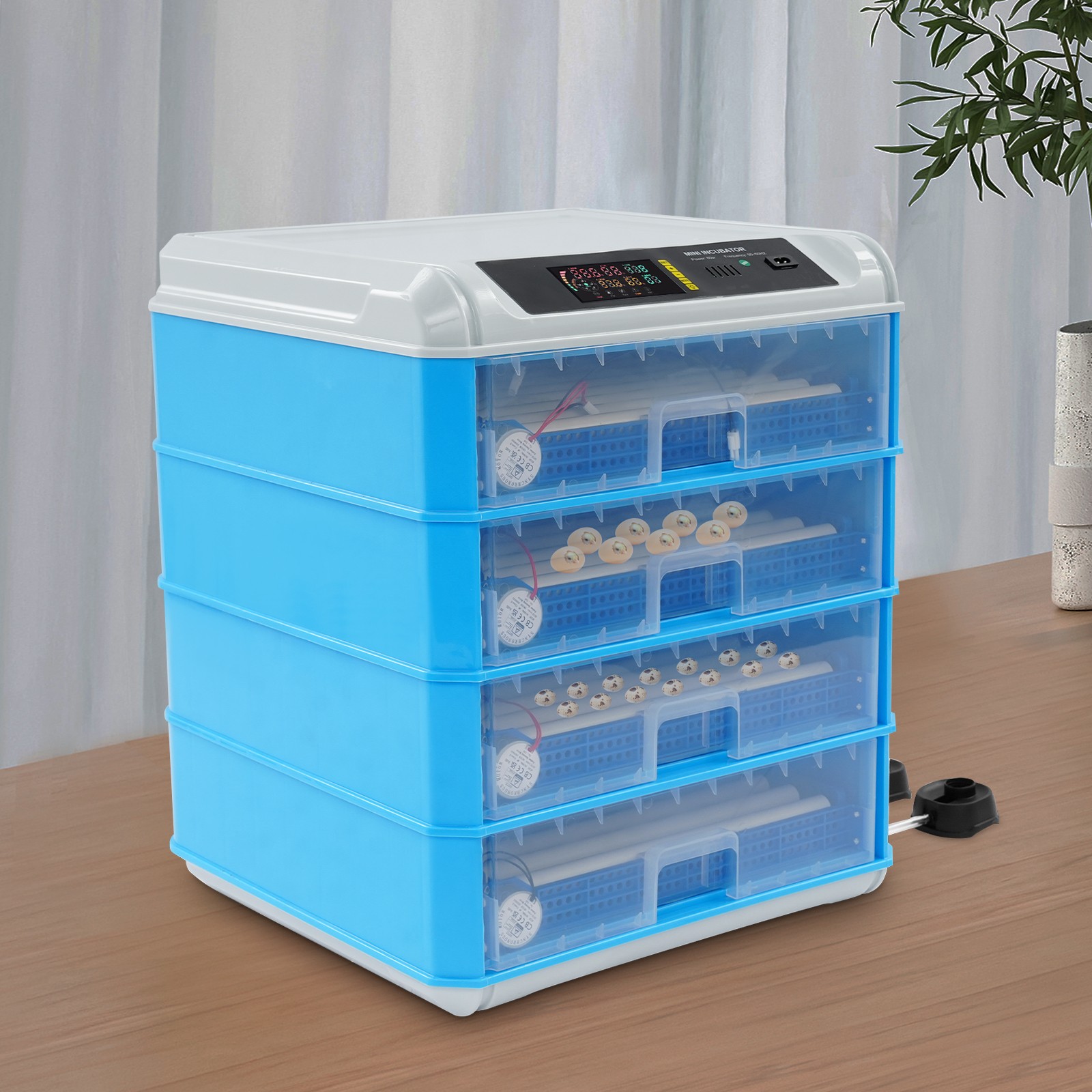 Egg Incubator Large Hatcher Machine with Automatic Eggs Turning for Chicken Duck