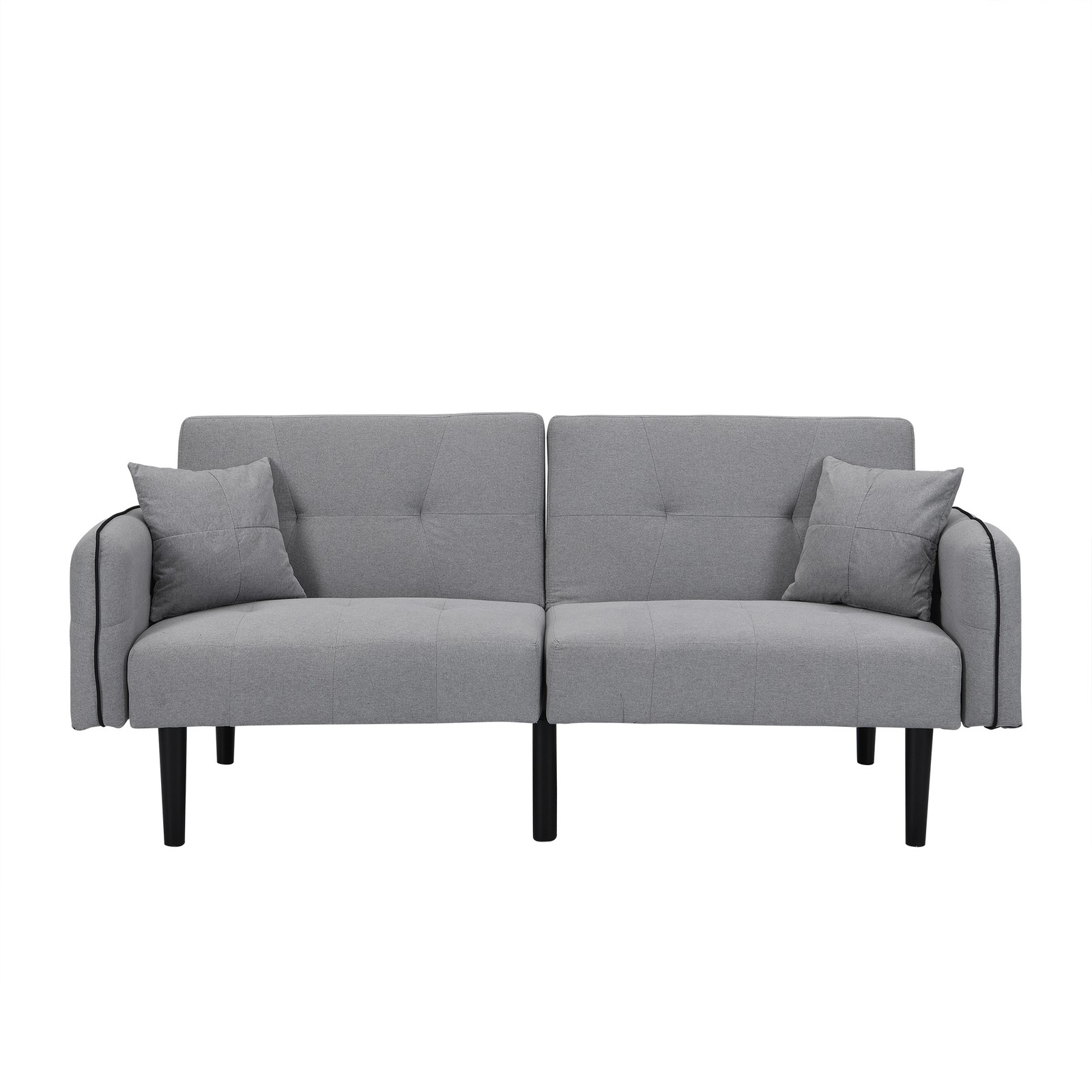 Folding Ottoman Sofa Bed with stereo (Gray)|Gray