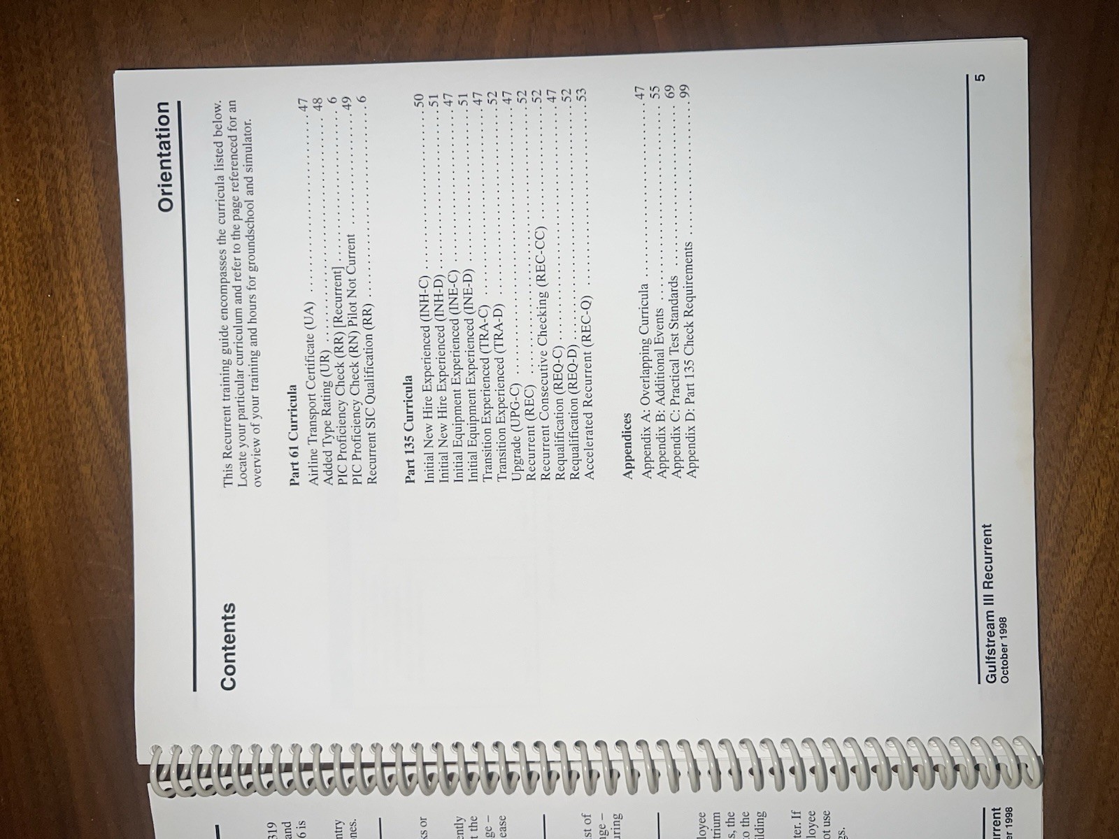 Gulfstream III (3) Recurrent Training Guide