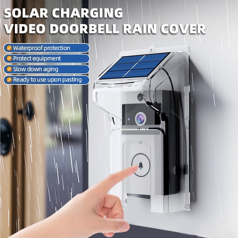 U9 Intelligent Visual Doorbell - Wireless HD Camera with Solar Rain Cover