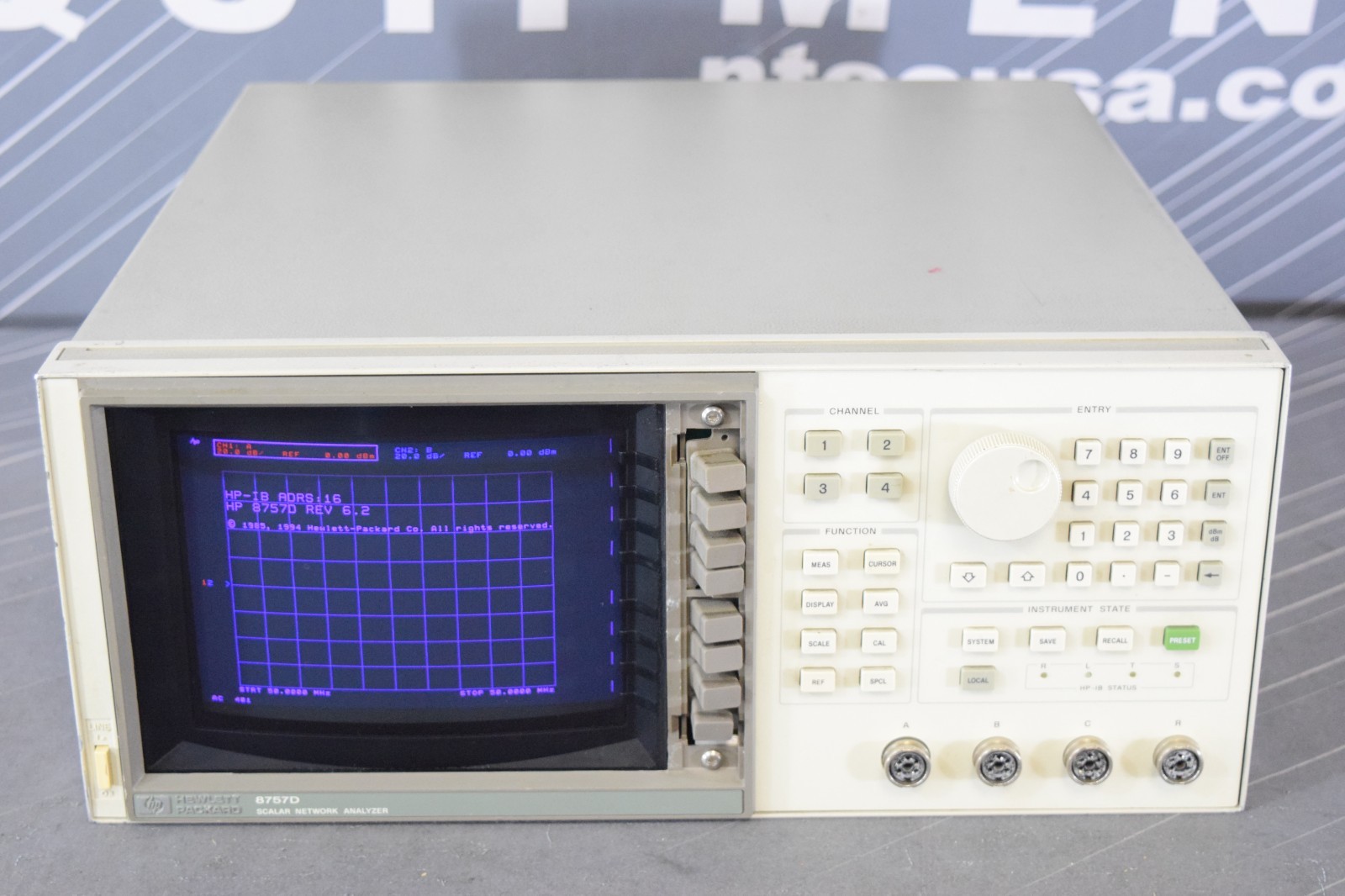 HP 8757D Scalar Network Analyzer