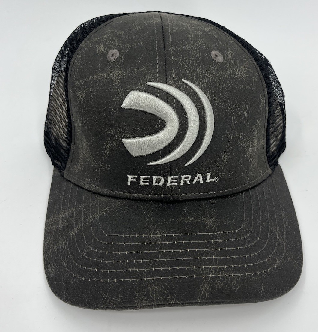 NWOT Federal Mesh Back Trucker Hat Adjustable Ammunition Hunting