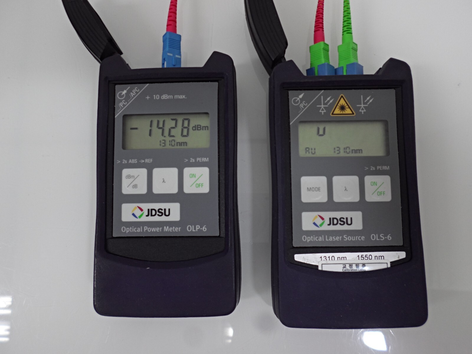 JDSU OLP-6, 2256/02 Optical Power Meter, S/N:DA-0215