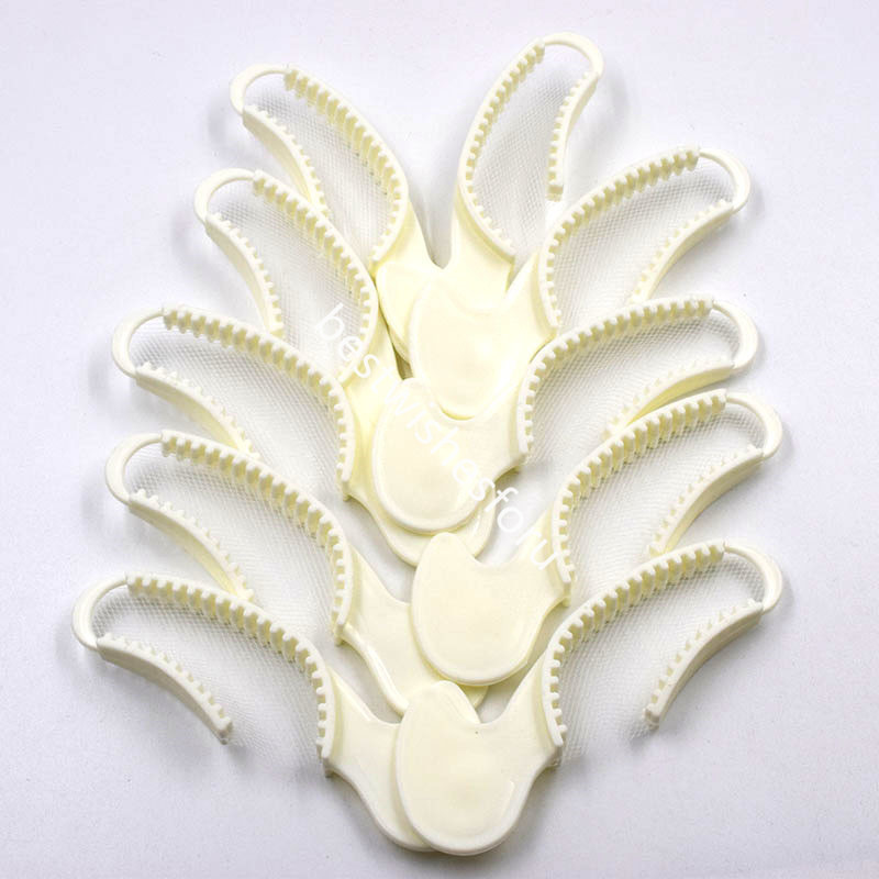 100 Pcs Posterior Bite Registration Tray Trays Dental Impression Disposable