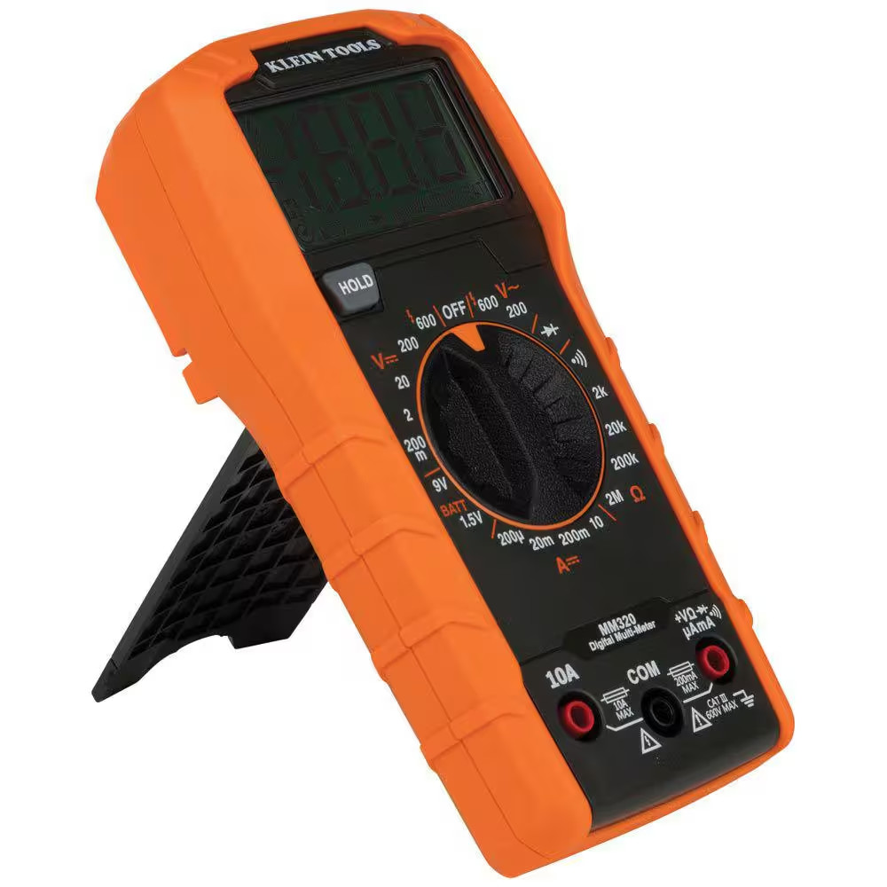 Multimeter, Voltage Tester and Outlet Tester Premium Electrical Tool Set