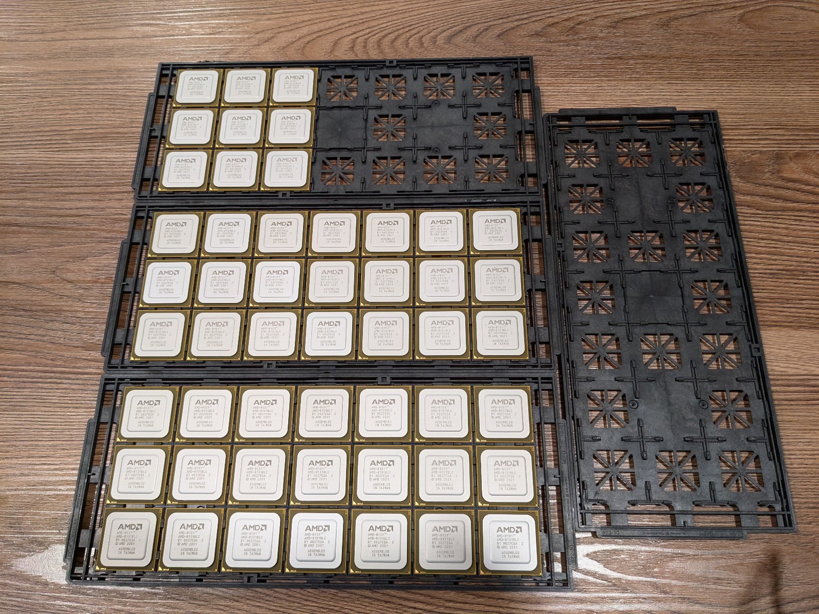 LOT OF 51 AMD AMD-8131BLC PCI-X Tunnel BGA chips w/ trays
