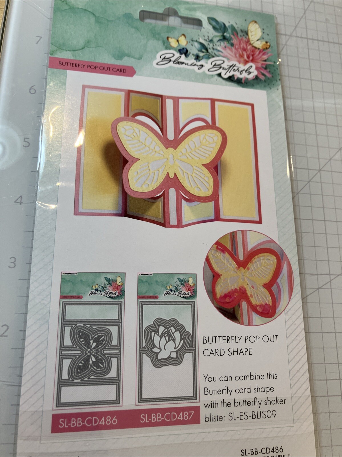 Studio Light Blooming Butterfly Pop Out Die Set, SL-BB-CD486