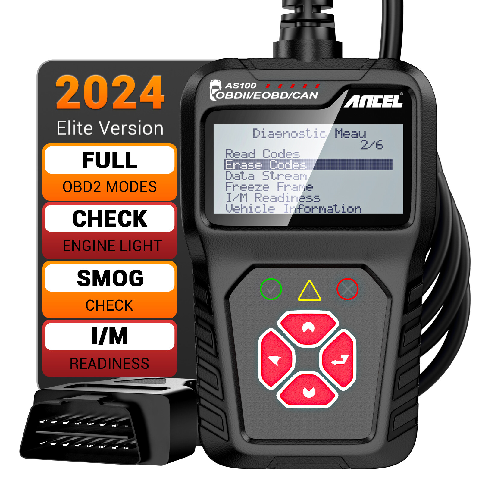 Car Diagnostic Tool Code Reader Automotive Engine Light Reset Tool Freeze Frame