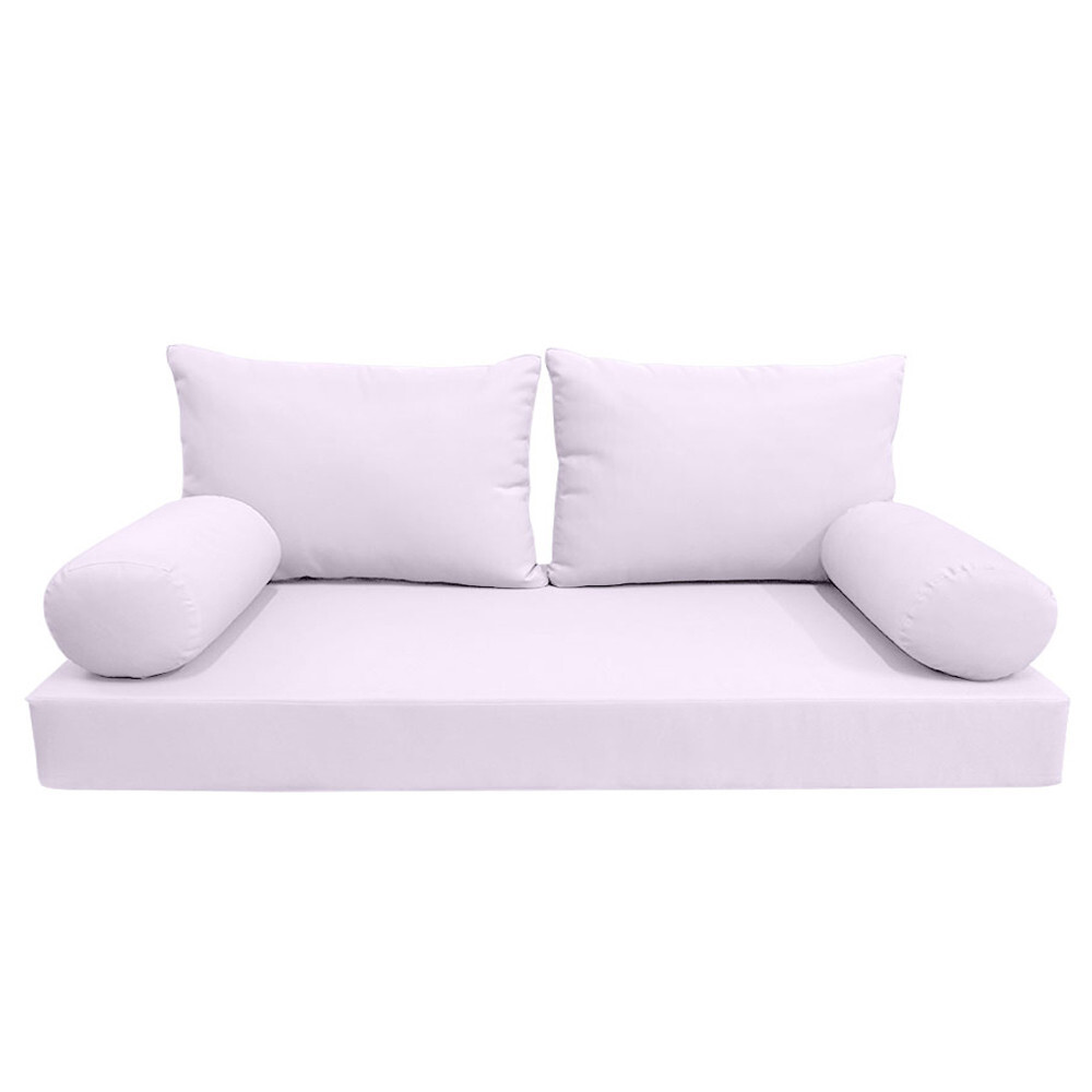 *COVER ONLY*-Style 2 Daybed Mattress Bolster Pillow Covers Knife Edge Full-AD107