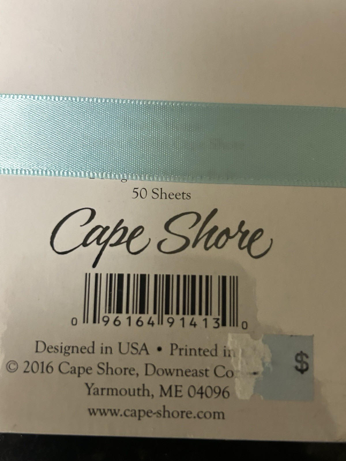 NWT Cape Shore Magnetic Memo Pad and Pencil set