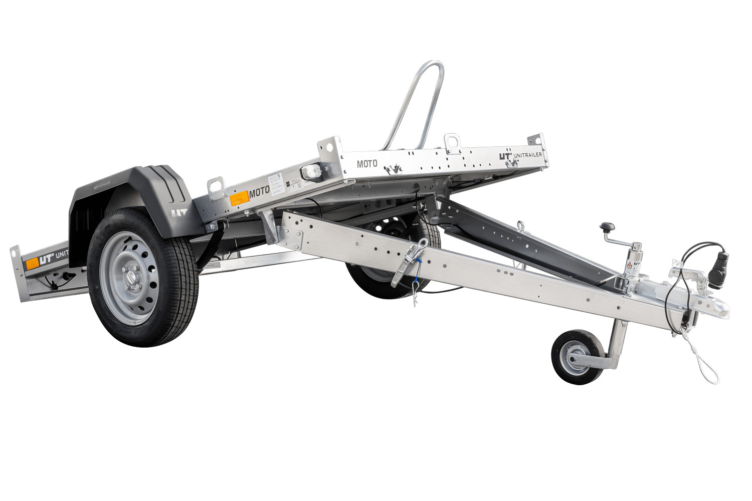 Unitrailer Moto 1 Motorcycle Trailer With Leaf Springs
