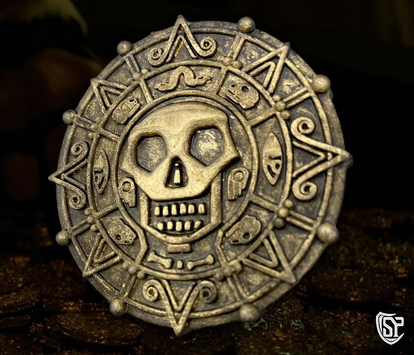 Cursed Treasure Aztec Gold Coin