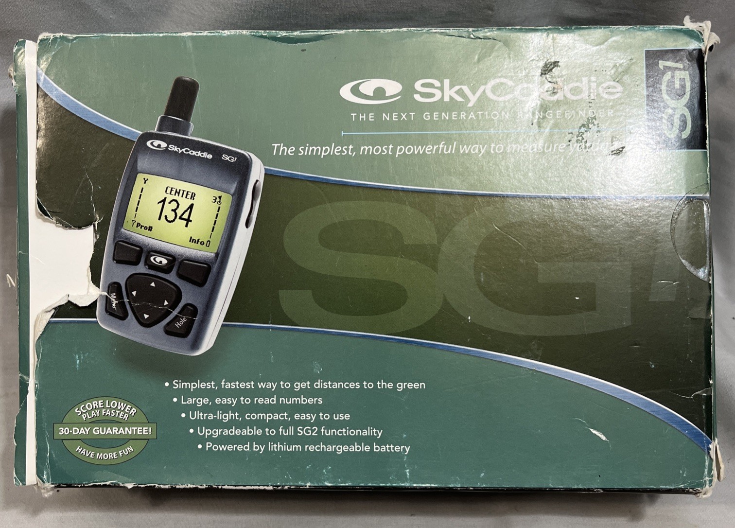 Sky Caddie SG1 Rangefinder Sky Golf GPS Golfing Yardage