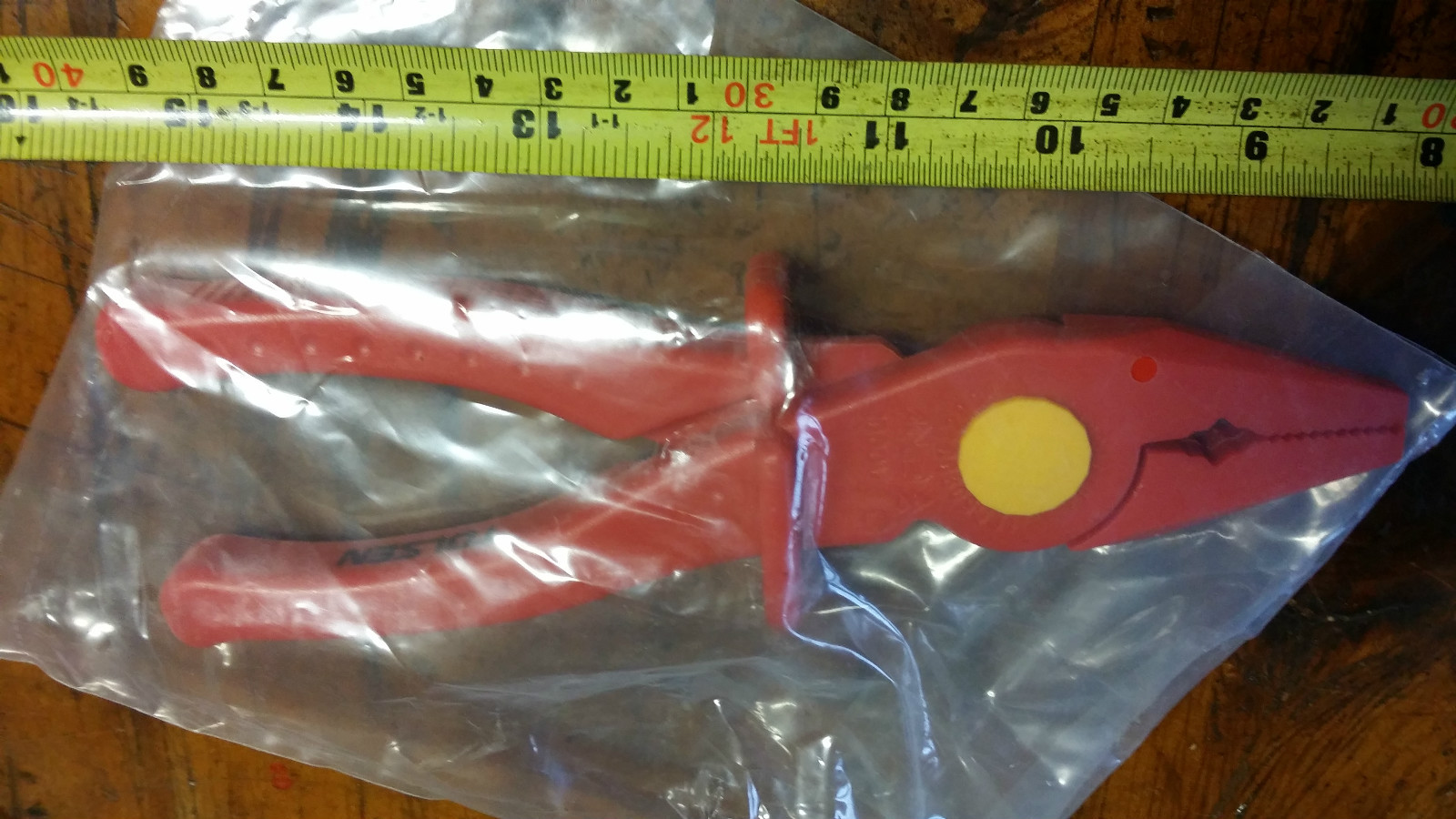 Heavy Insulated Nylon 8" Combination Pliers DVE GS Certified 1000V/14C IEC 60900