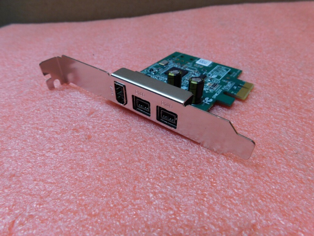 DELL DPWC200 PCIe FireWire Expansion Card -- 0HTTT -- 2x1394B 1x1394A