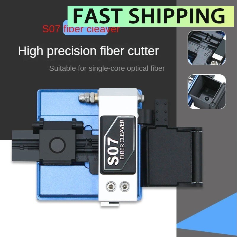 S07 Cleaver Automatic Return Fiber Optic Cutter for 125um Single-core Optical