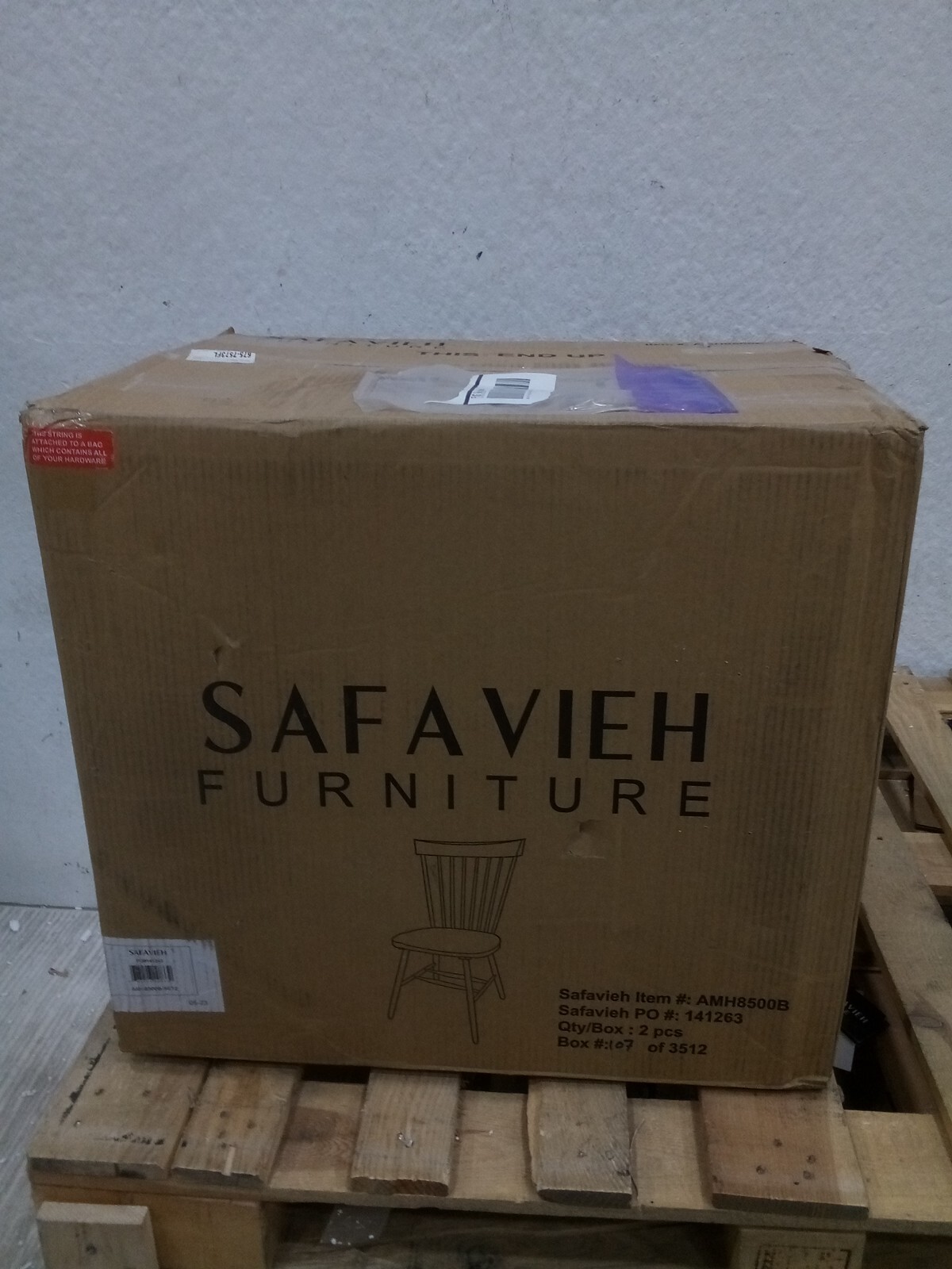 Safavieh Spindle Dining Chair ( Set Of 2), Reduced Price 2172722259 AMH8500B