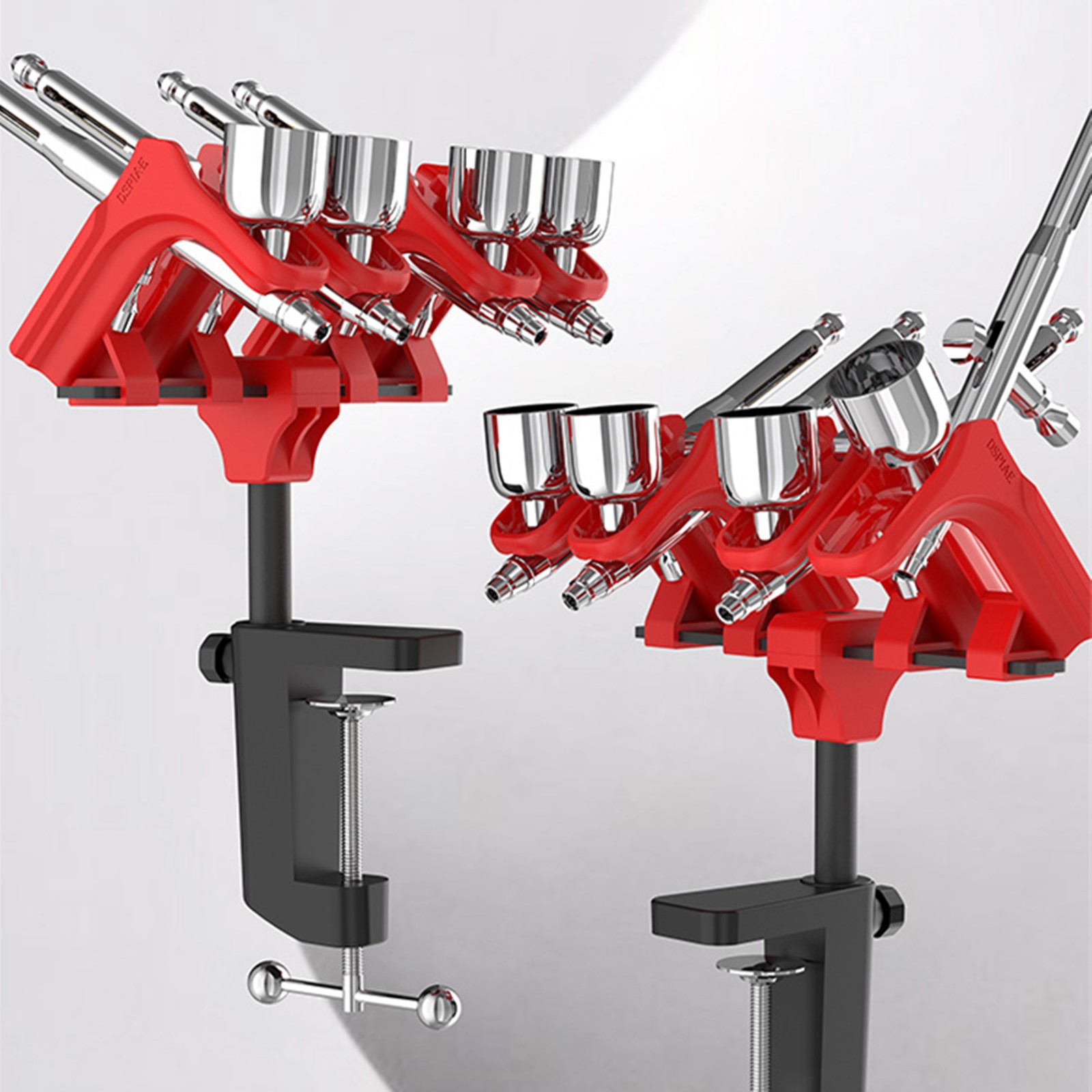 360 Adjustable AT-AR Spray Airbrush Rack Holder Bracket for Model Carft Tool