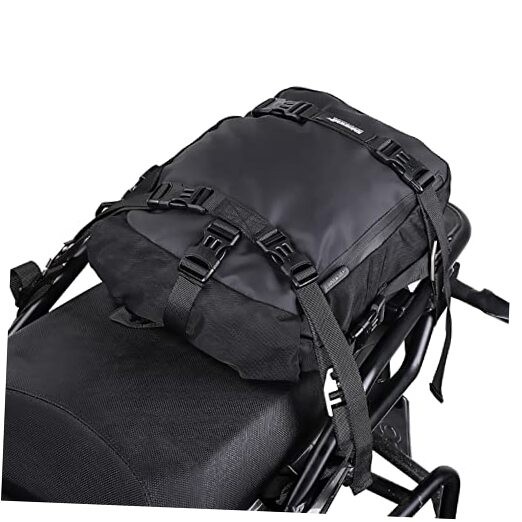 Motor Saddle Bag Motorcycle Pannier Bag Waterproof Multifunctional 10L Black