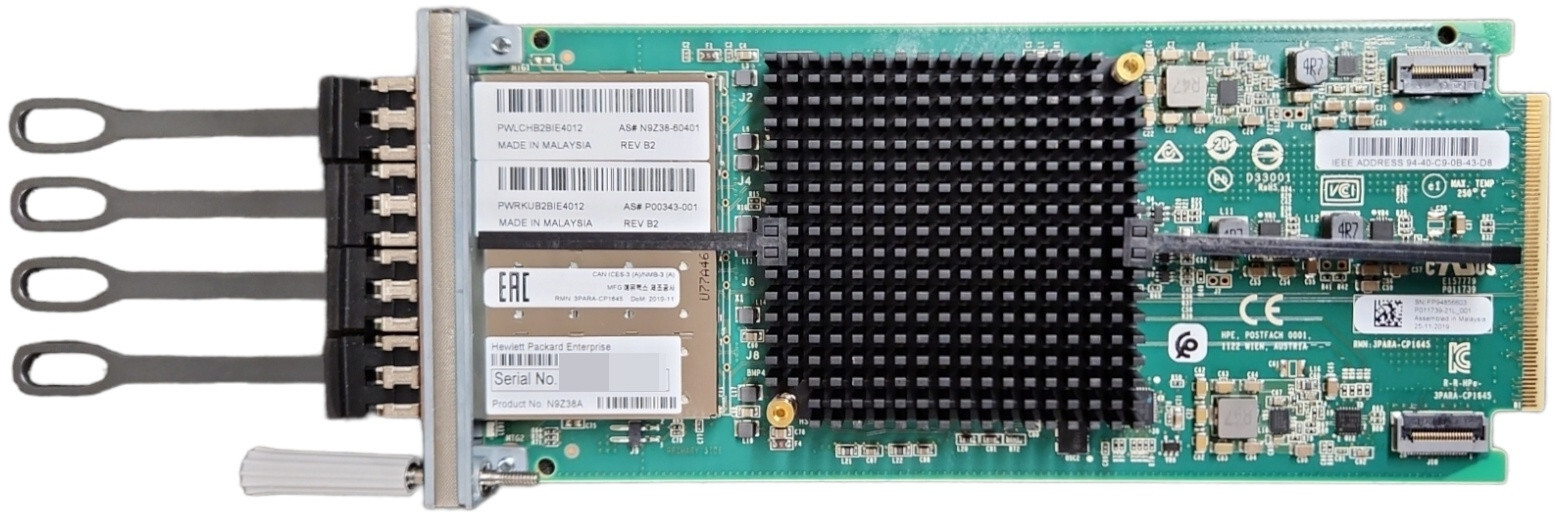 HPE Primera 600 4-port 16Gb Fibre Channel Host Bus Adapter N9Z38A P00764-001