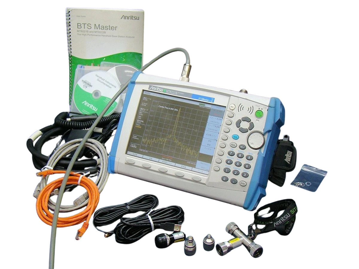 Anritsu MT8221B BTS Master 7.1GHz Analyzer LTE CDMA GPS Options