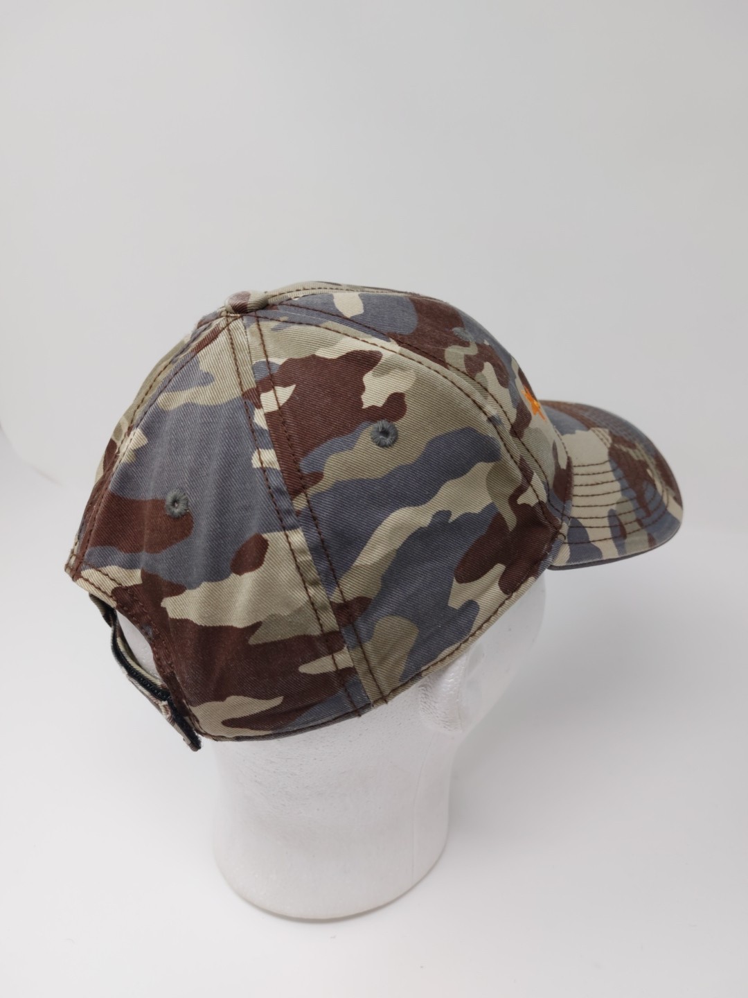 Boys Camo Youth Strap back Hat Adjustable No Boundaries Cap