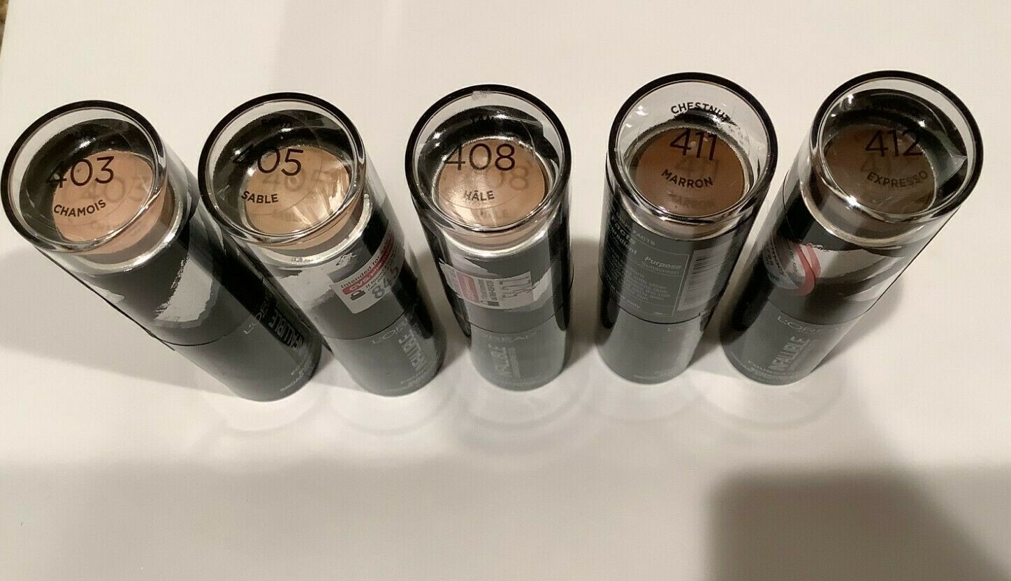 L'Oreal Infallible Longwear Shaping Stick Foundation 0.32oz./9g New; You Choose