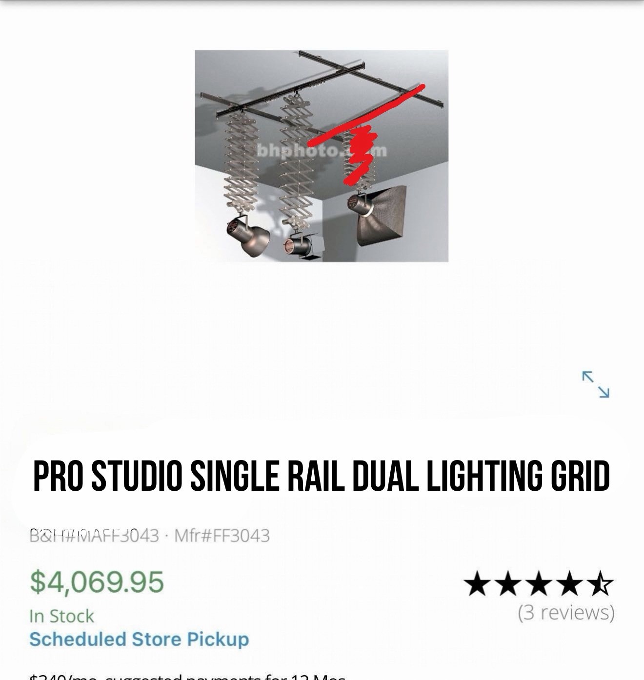 Pro Studio Track Top Lighting Suspension System