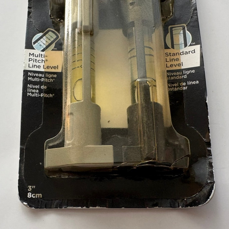 Johnson Structo-Cast 3 Inch Plastic Line Level Set (Package Scuffs)