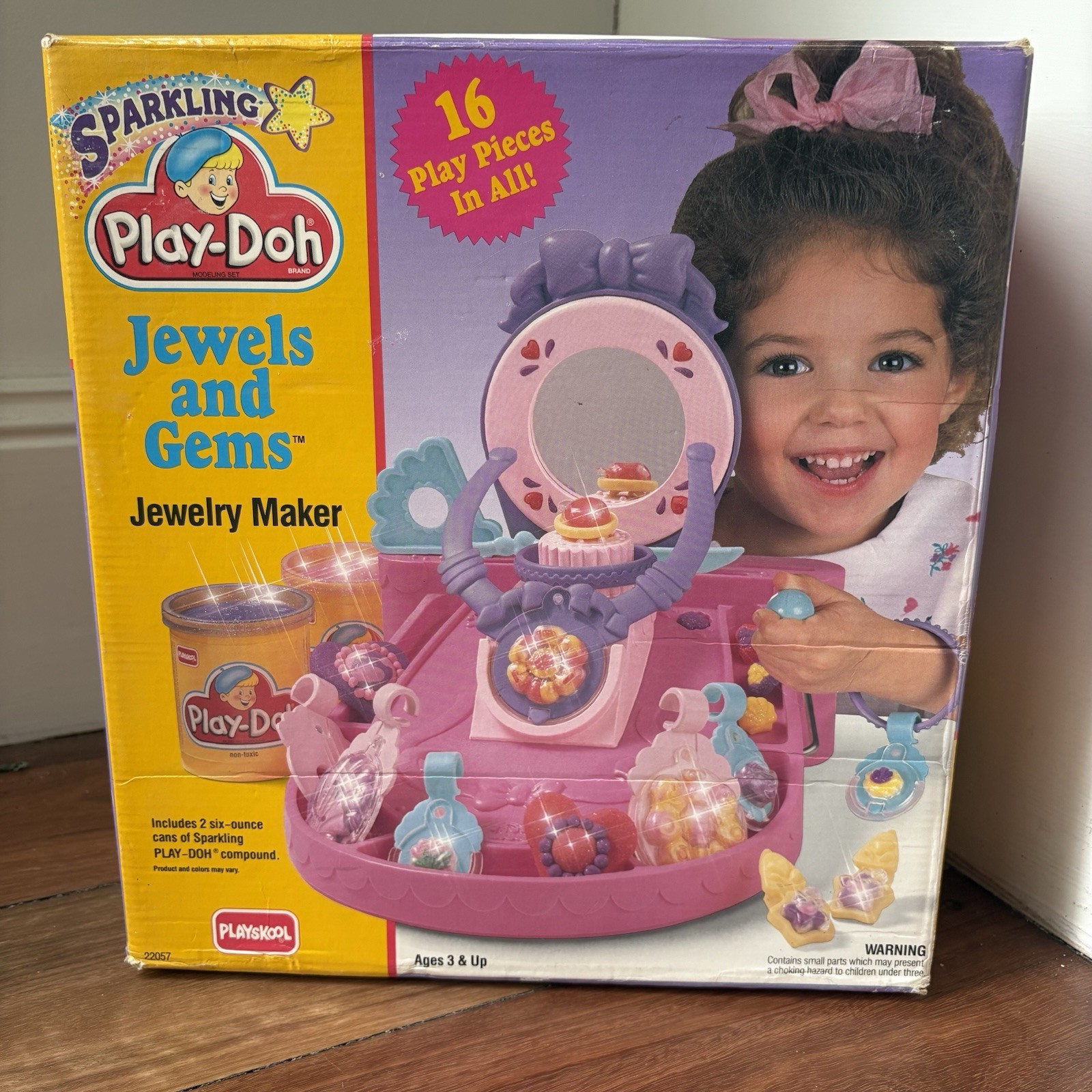 Vintage Play-Doh Jewels and Gems Jewelry Maker Set Playskool 1992