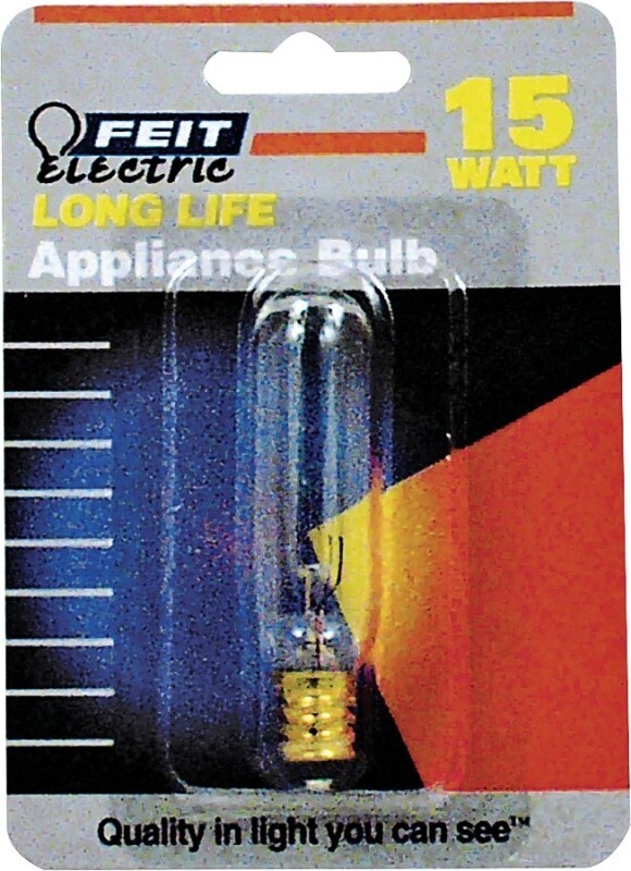 Feit  BP15T6-145 APPLIANCE Lamp LIGHT BULB 15 W T6 Lamp Candelabra E12 Lamp B