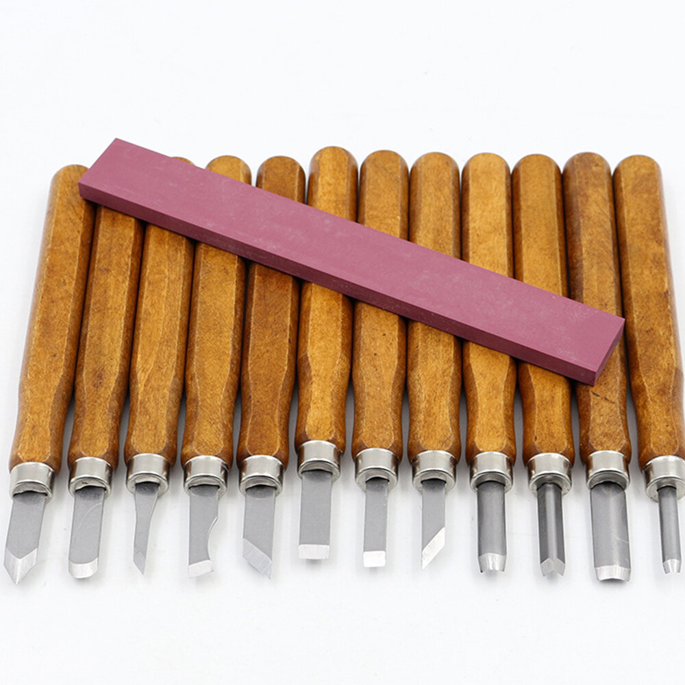 14Pcs/Set Wood Carving Kit Chip Hand Tools Woodworking Whittling Cutter Chisel
