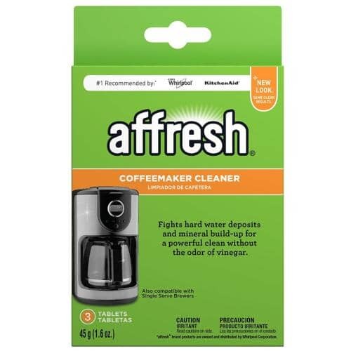 Whirlpool W10355052 Coffee Maker Cleaner 3 Count - Removes Mineral Buildup
