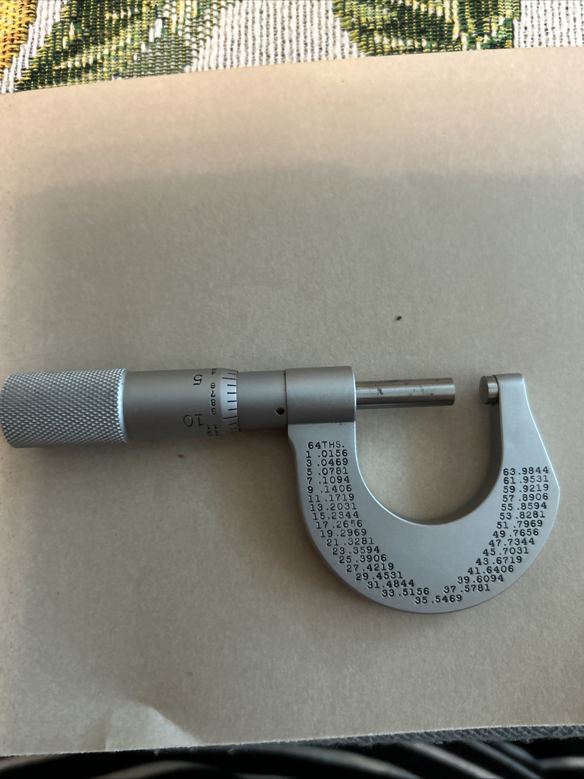Starrett outside micrometer 230P