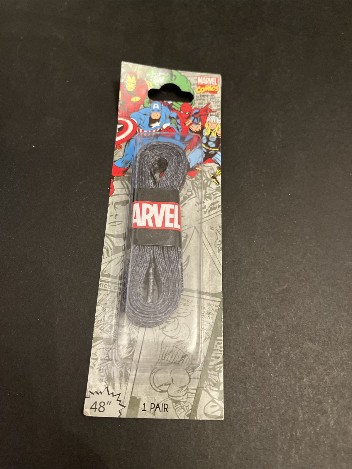 Marvel Comics 48 IN Printed Shoe Laces Loot Crate Exclusive (1 Pair - New)