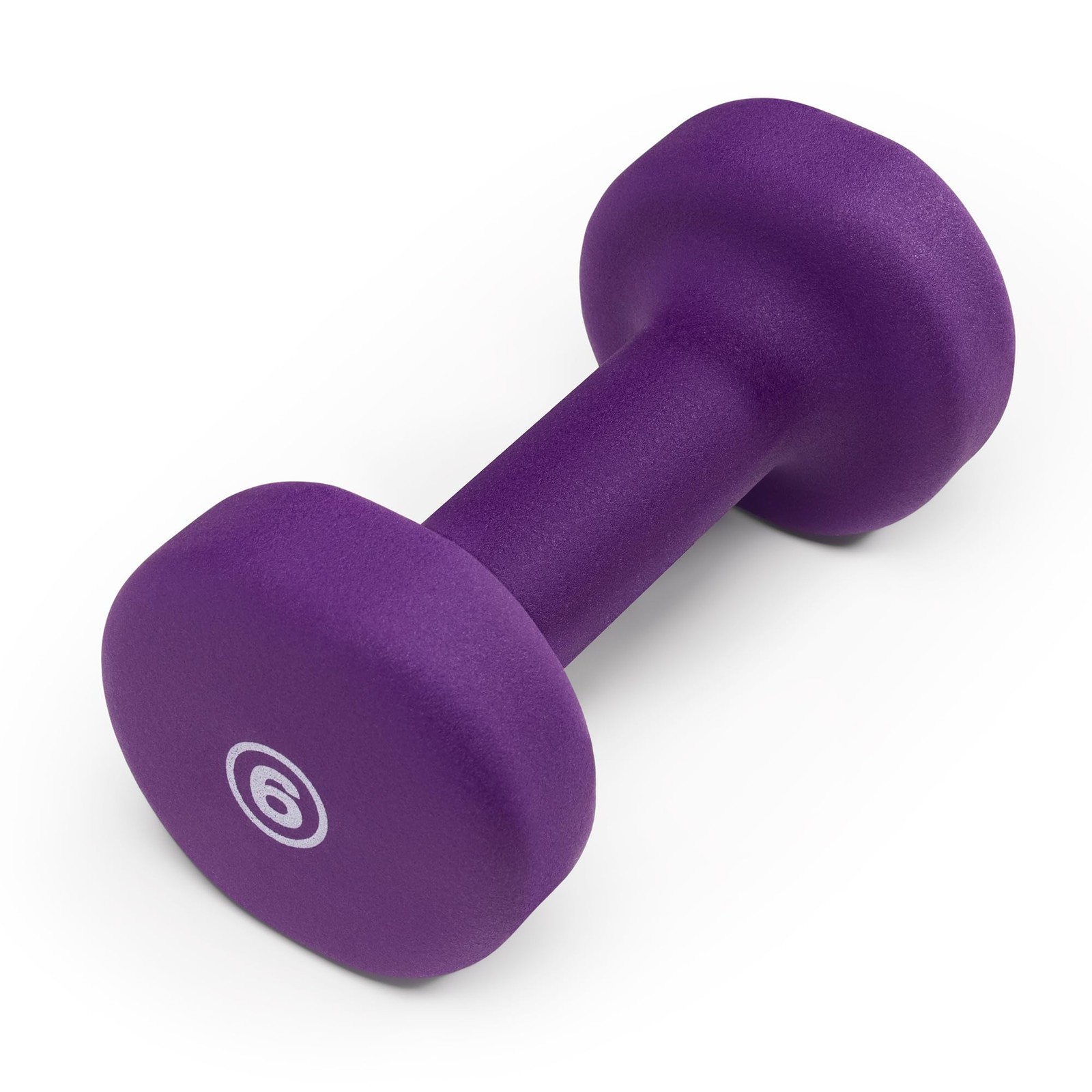 6 lb Neoprene Dumbbell - Durable, Comfortable, Perfect for Home Workouts