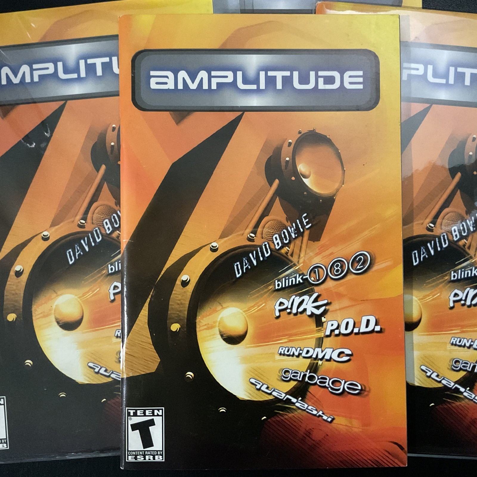 Amplitude PS2 PlayStation 2 Instruction Manual Only