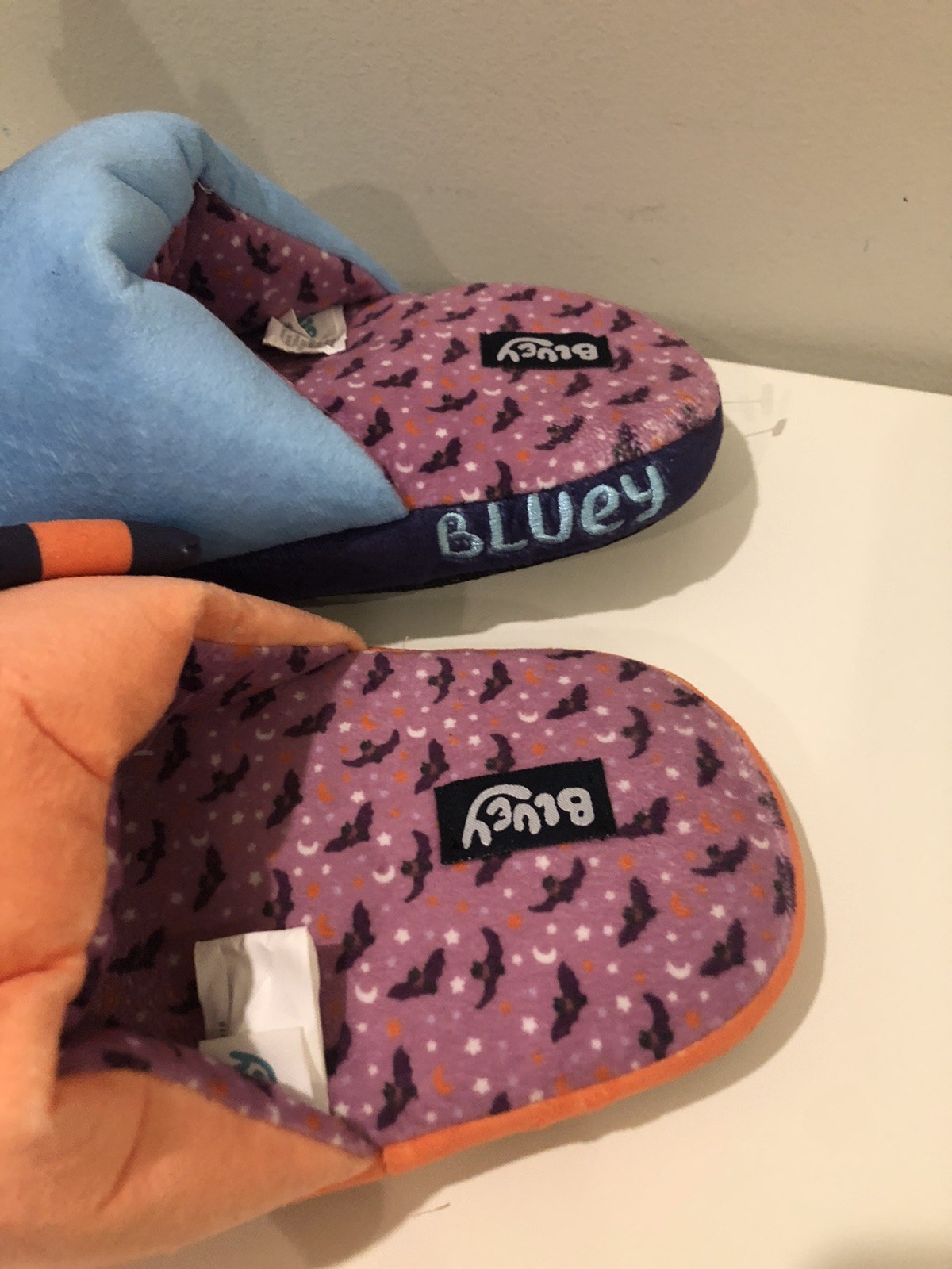 Bluey And Bingo Slippers Halloween Size 9 -10
