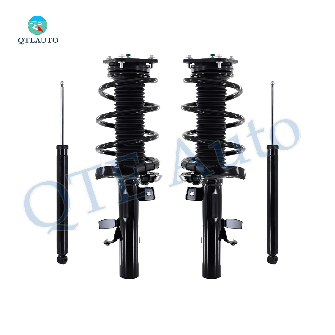 Front Quick Complete Strut-Coil Spring-Rear Shock To 2013-2016 Ford C-Max Hybrid
