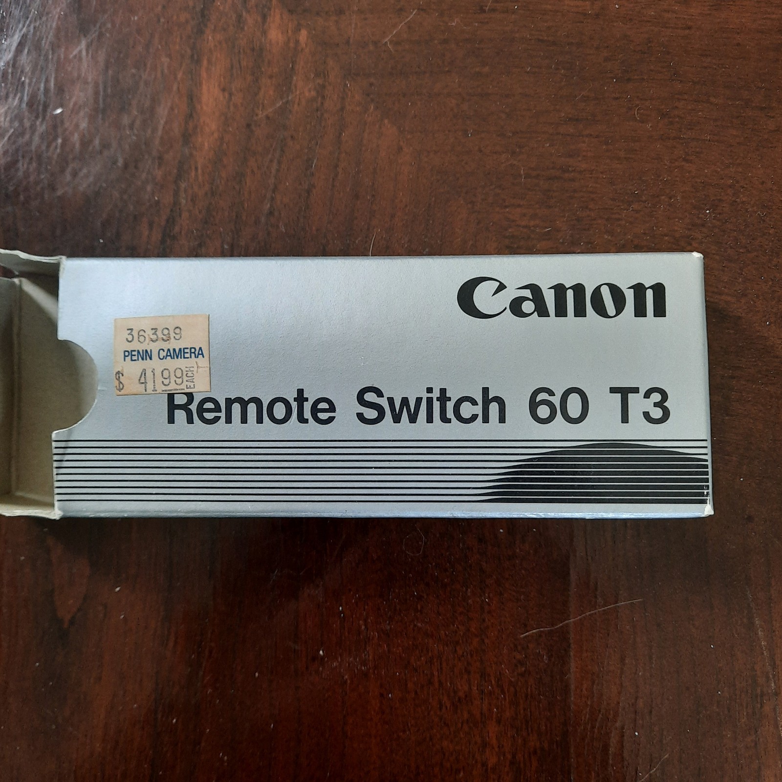 CANON Remote Switch 60 T3 Original Box & Instructions 1990s?
